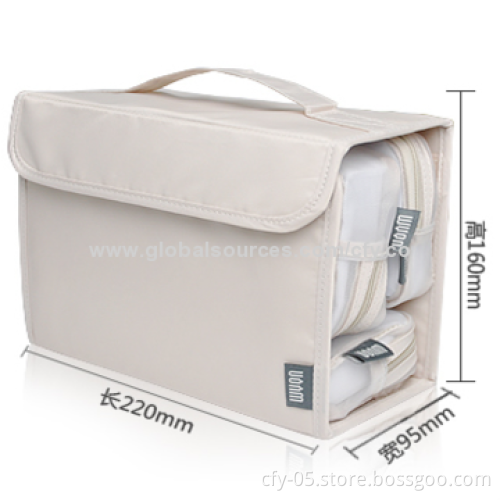 Travel Folding Cosmetic Toiletry Wash Kit, Unique Design and High-quality